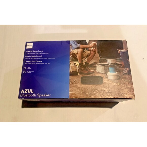 MUZE BY VIVITAR " AZUL" BLUETOOTH SPEAKER - NEW (SEE PHOTOS) - Picture 6 of 9